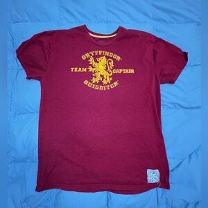 Harry Potter Gryffindor Quidditch T-shirt Size XL